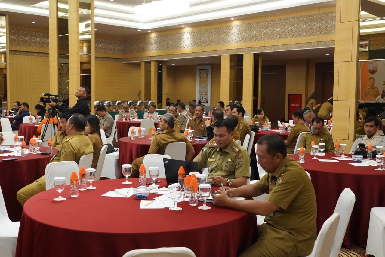 Dukung Kalteng Bebas Kabut Asap, Sahli Yuas Elko Buka Rakor dan Evaluasi Pengendalian Karhutla Tahun 2024