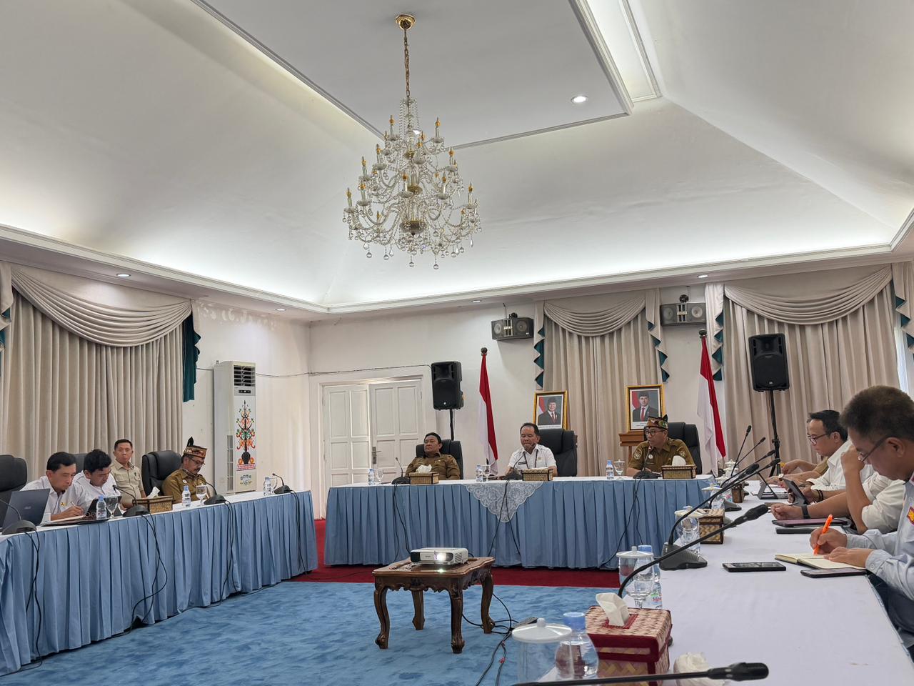 Respon Cepat Gubernur Kalteng Agustiar Sabran dalam Meningkatkan Infrastruktur, Adakan Pertemuan dengan Seluruh Balai Naungan Kementerian PU