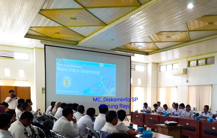 FGD Master Plan E-Government Kab. Murung Raya Dibuka Oleh Wabup