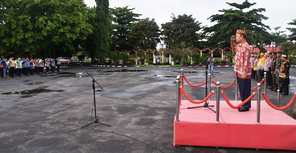 Kapuas Gelar Apel Bela Negara Ke 71