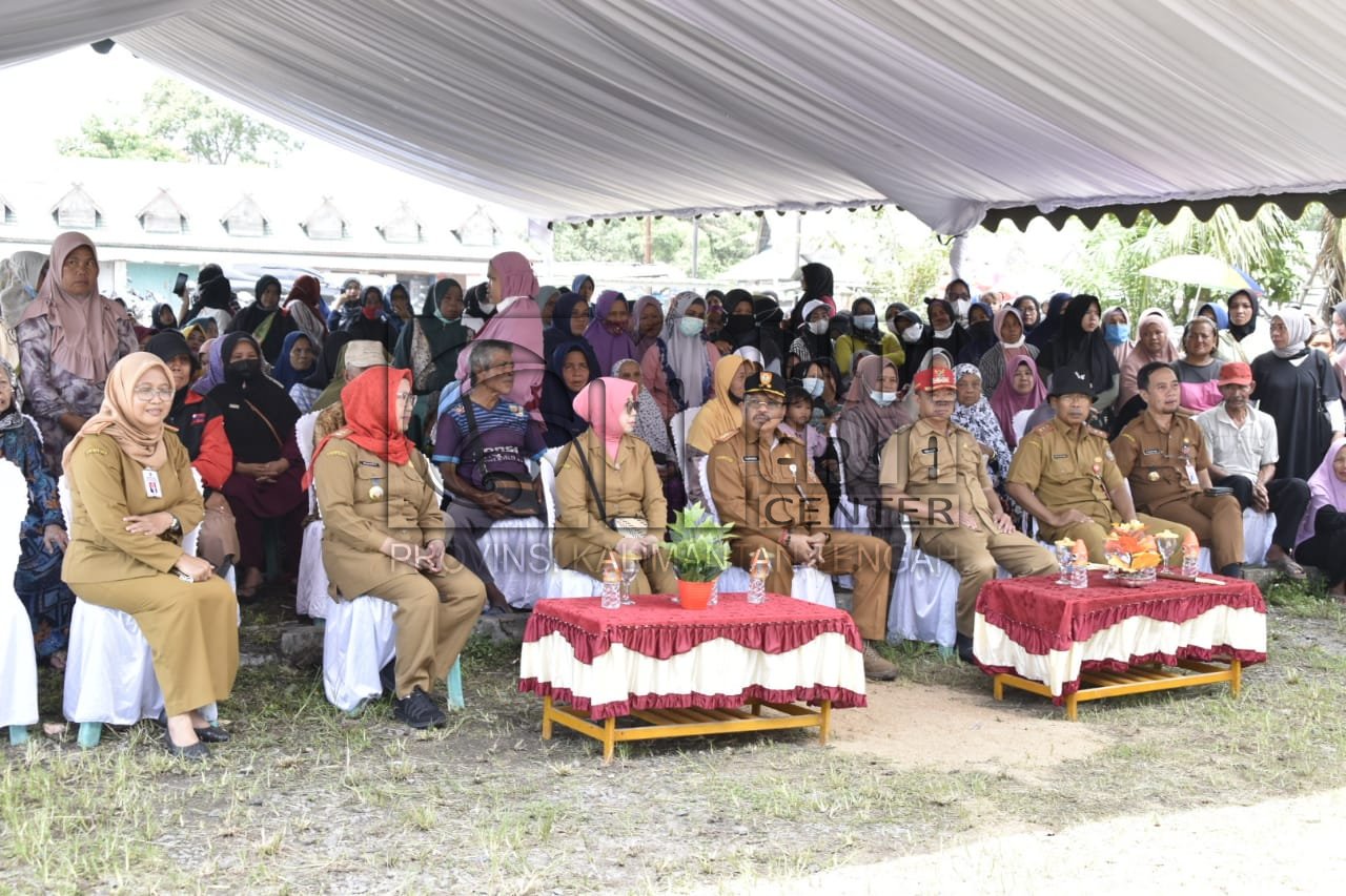 Bersamaan Groundbreaking RSUD Wilayah Barat, Pemprov Kalteng Gelar Pasar Penyeimbang dan Pengobatan Gratis