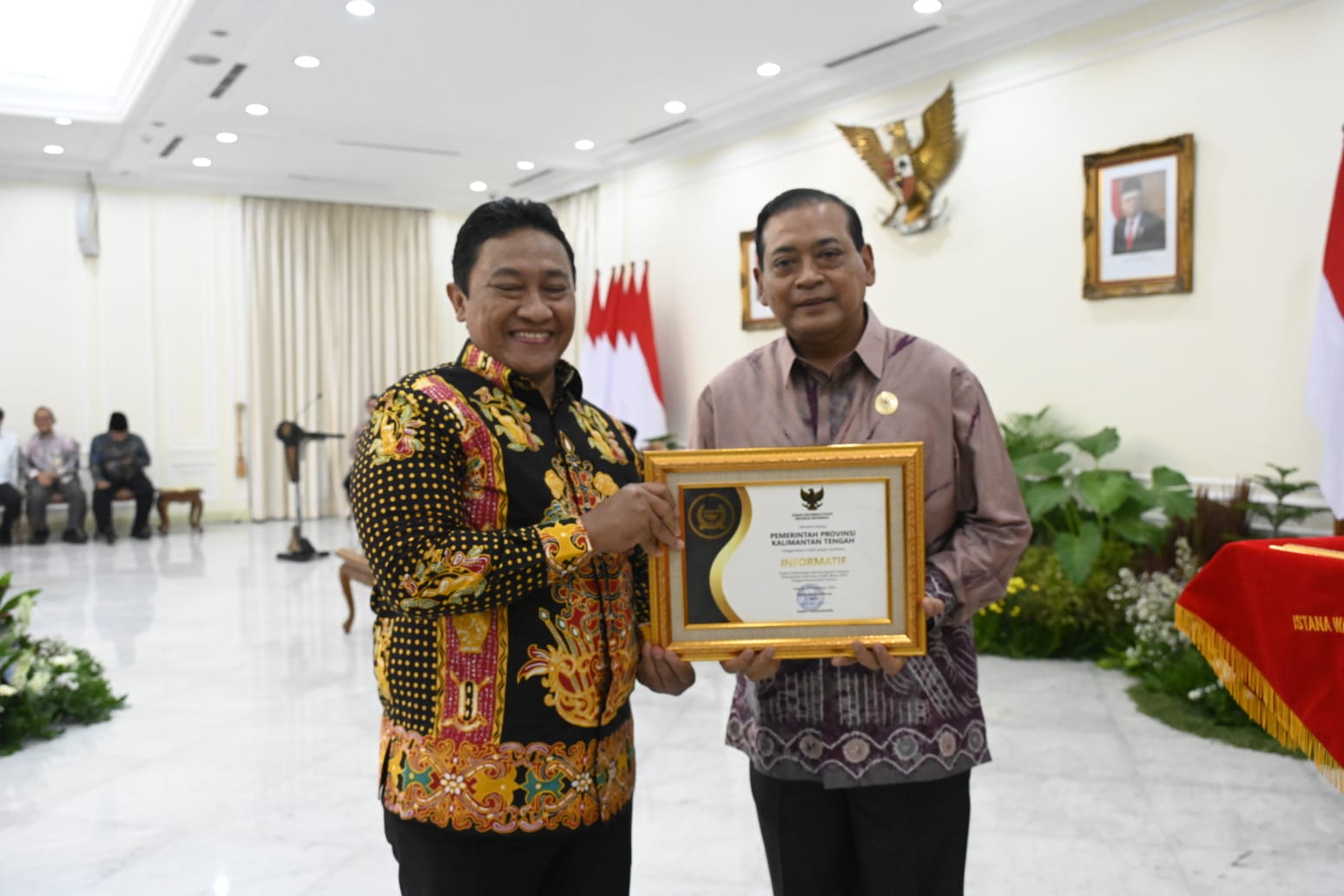 Kembali Raih Penghargaan Provinsi Informatif, Kalteng Peringkat 6 Nasional Keterbukaan Informasi Publik 2023