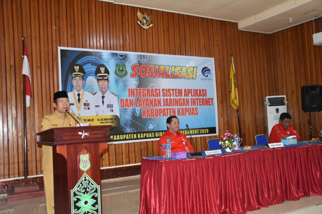 Kominfo Berikan Sosialisasi Integrasi Sistem Aplikasi dan Layanan Jaringan Internet