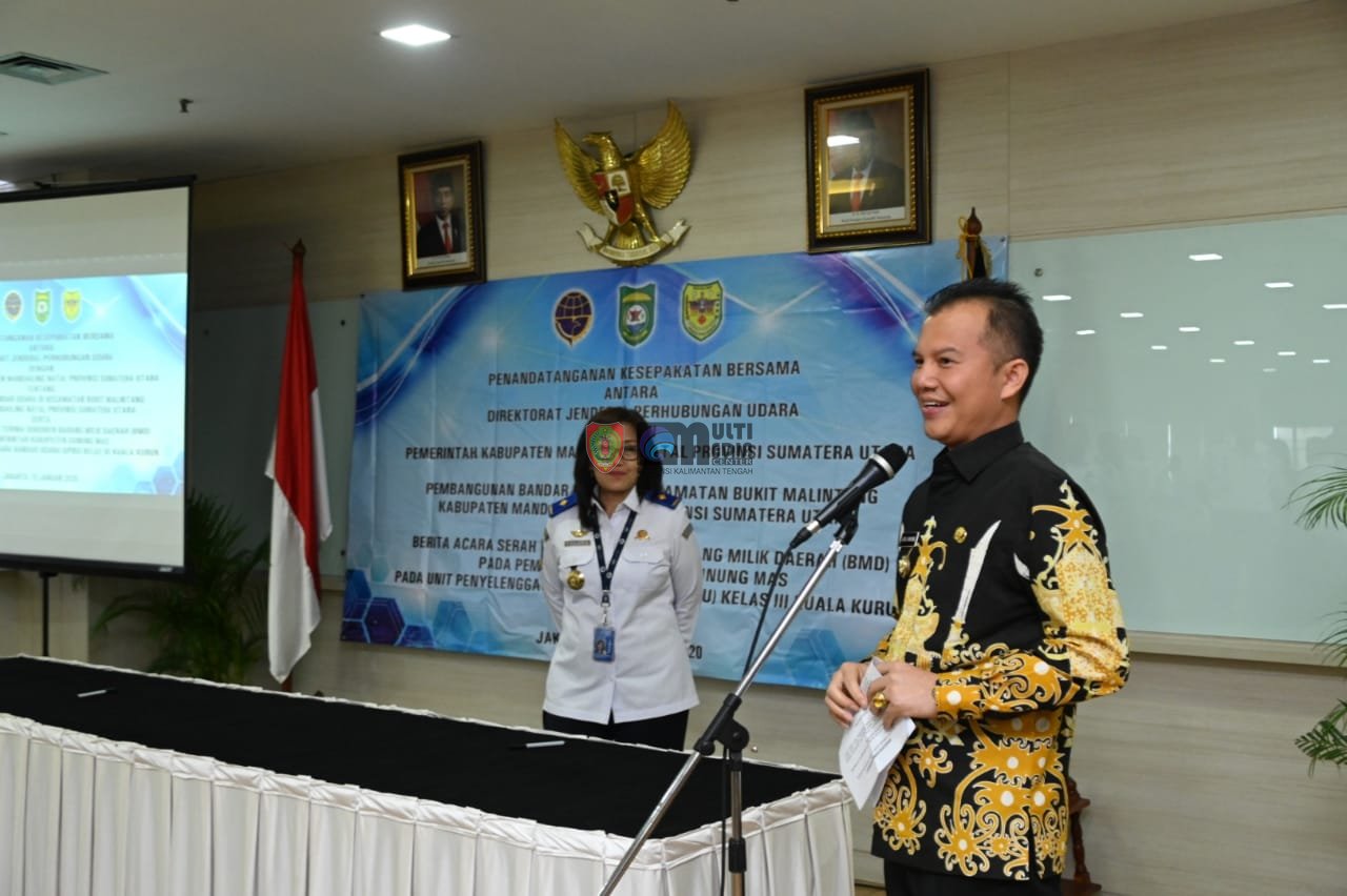 Pemda Kabupaten Gunung Mas Hibahkan LahanÂ  Untuk Pengembangan Bandar Udara Kuala Kurun