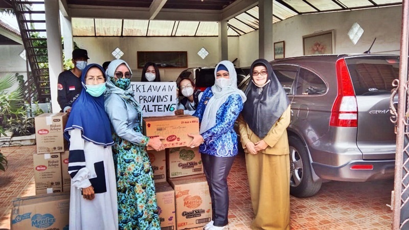 Ikiawan DPRD Kalteng Peduli Kalsel