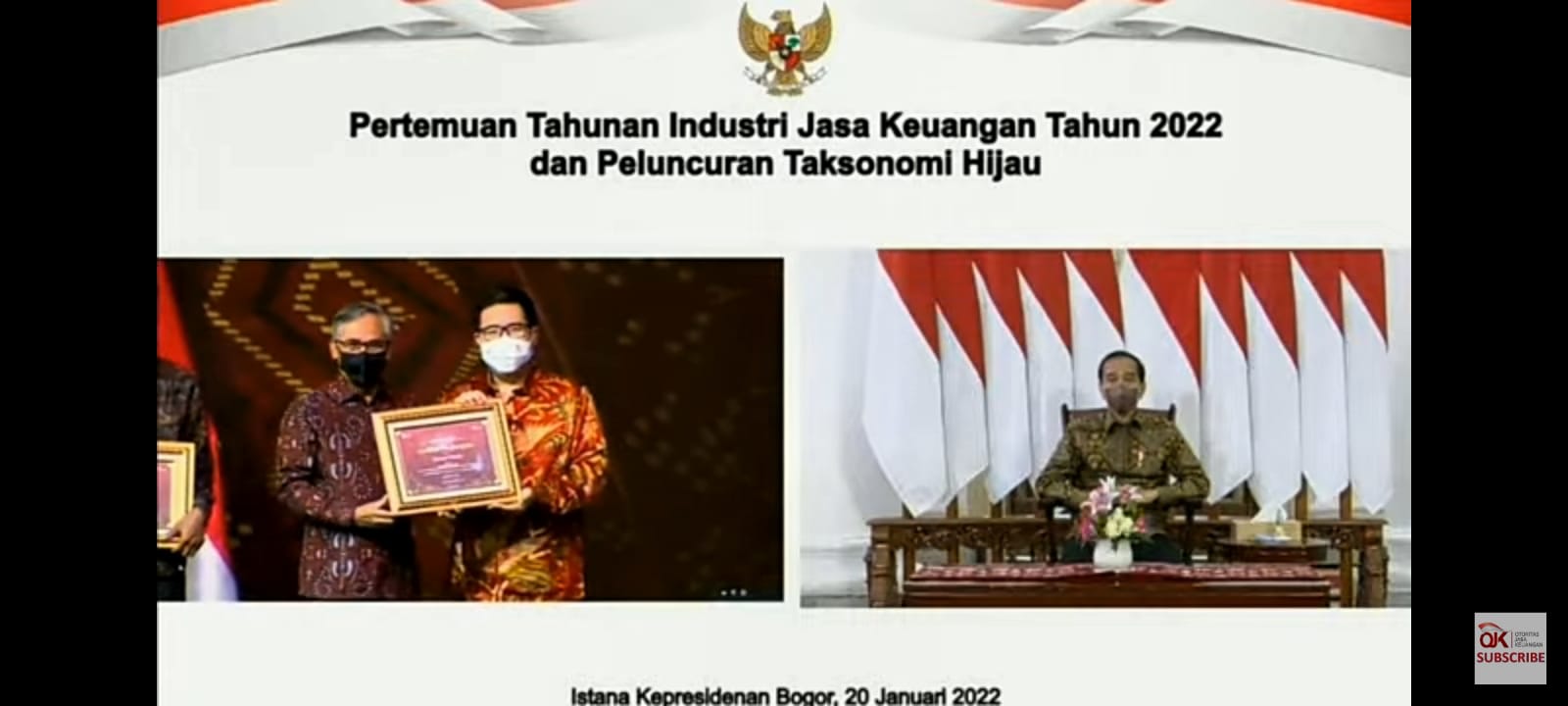 Wagub Kalteng Hadiri Pertemuan Tahunan Industri Jasa Keuangan Tahun 2022