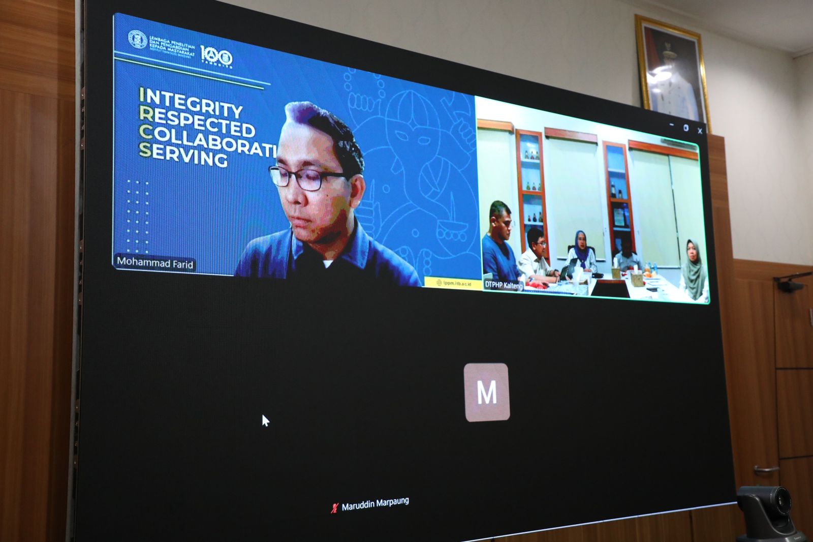Dinas TPHP Prov. Kalteng dan Institut Teknologi Bandung Bahas Pengawasan Cetak Sawah