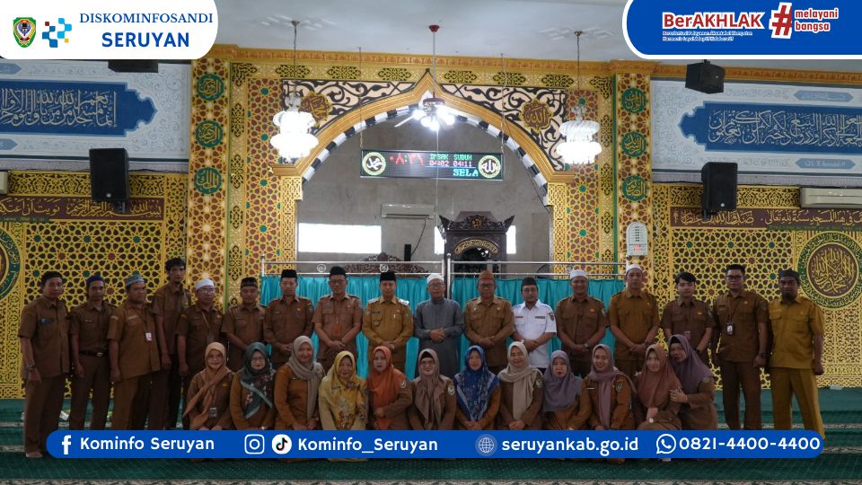 Wakil Bupati Seruyan Hadiri Siraman Rohani ASN, Tekankan Disiplin, Keteladanan, dan Penguatan Iman