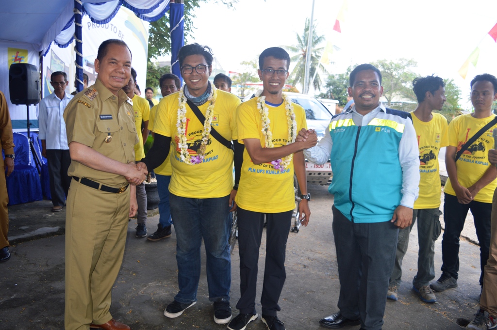 Kedatangan Tim ITS Blits Explore Indonesia disambut Bupati
