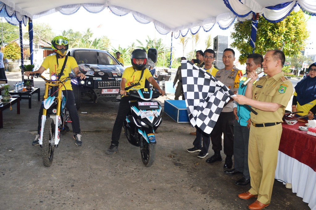 Kedatangan Tim ITS Blits Explore Indonesia disambut Bupati
