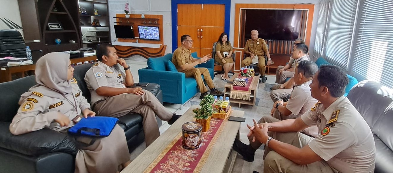 Sinergikan Kegiatan Perikanan Kalteng, Kepala Dislutkan Terima Kunjungan Kepala BKHIT