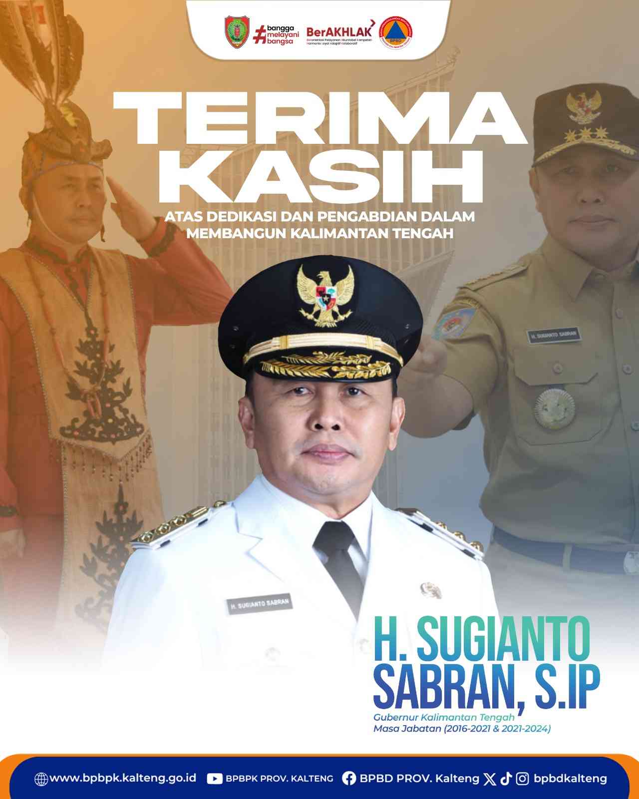 Ahmad Toyib Ucapkan Selamat Atas Dilantiknya H. Agustiar Sabran dan Edy Pratowo Sebagai Gubernur dan Wakil Gubernur Kalteng