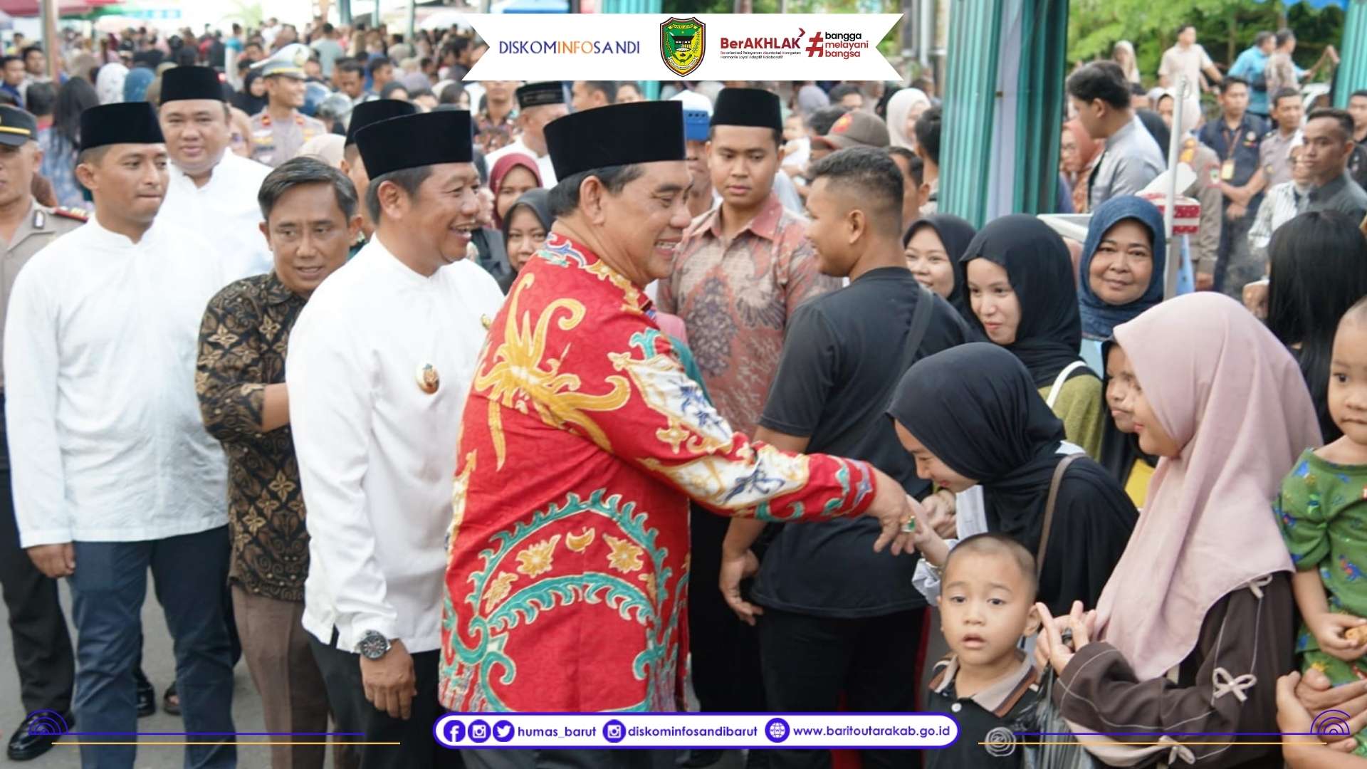 Bupati Barito Utara Buka Pasar Wadai Ramadan 1447 Hijriah