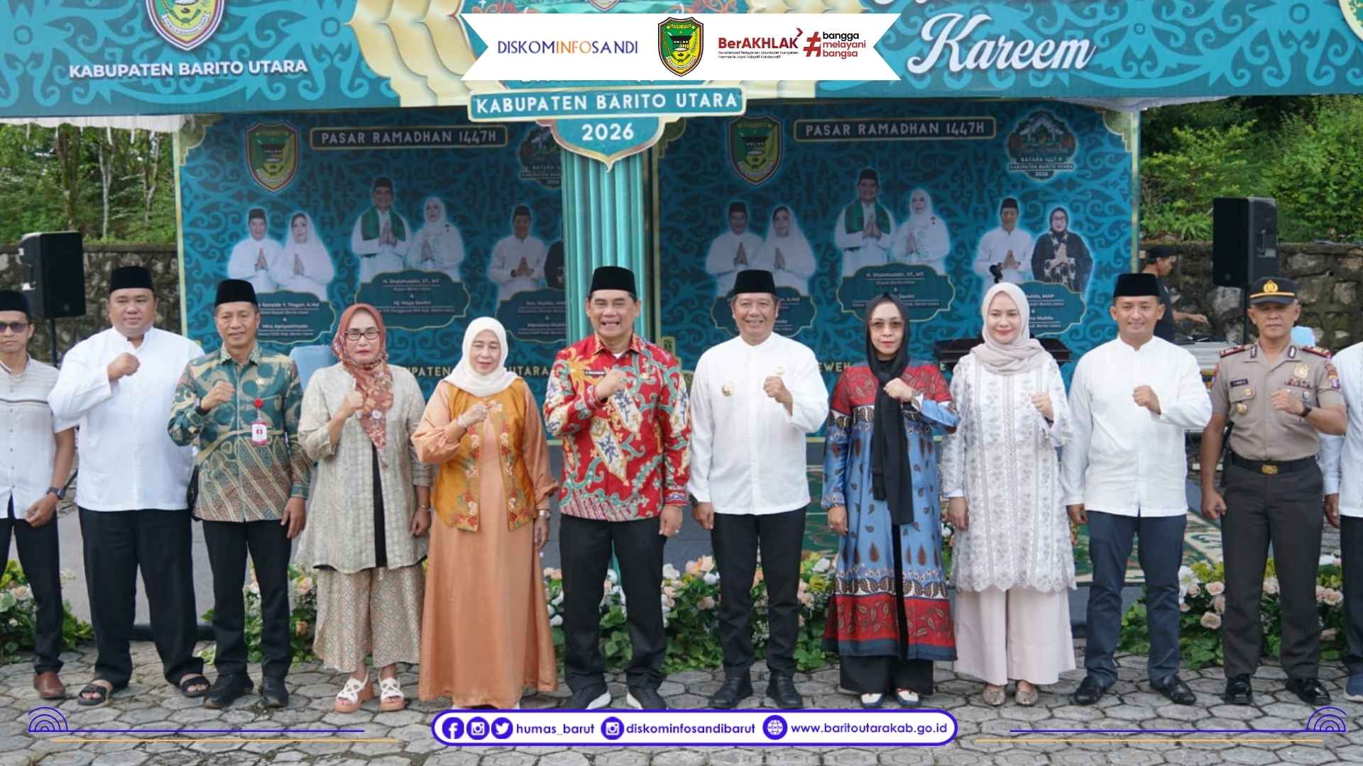 Bupati Barito Utara Buka Pasar Wadai Ramadan 1447 Hijriah