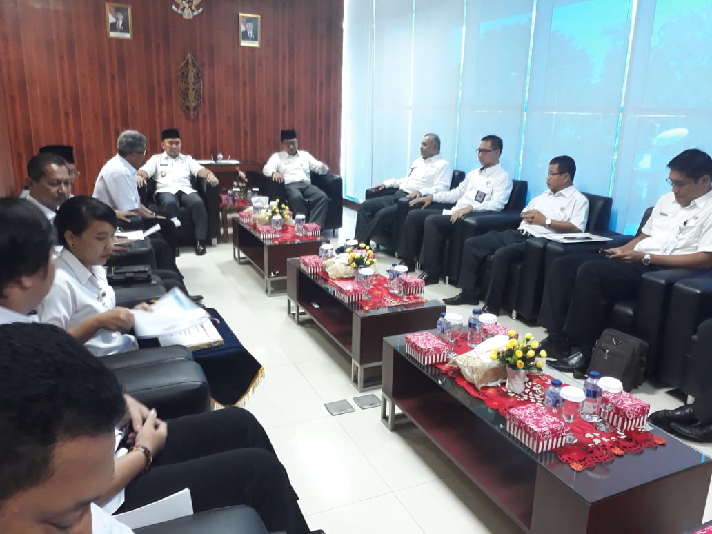 Gubernur Serahkan LKPD Unaudited Tahun Anggaran 2018 Kepada BPK RI Perwakilan Kalteng