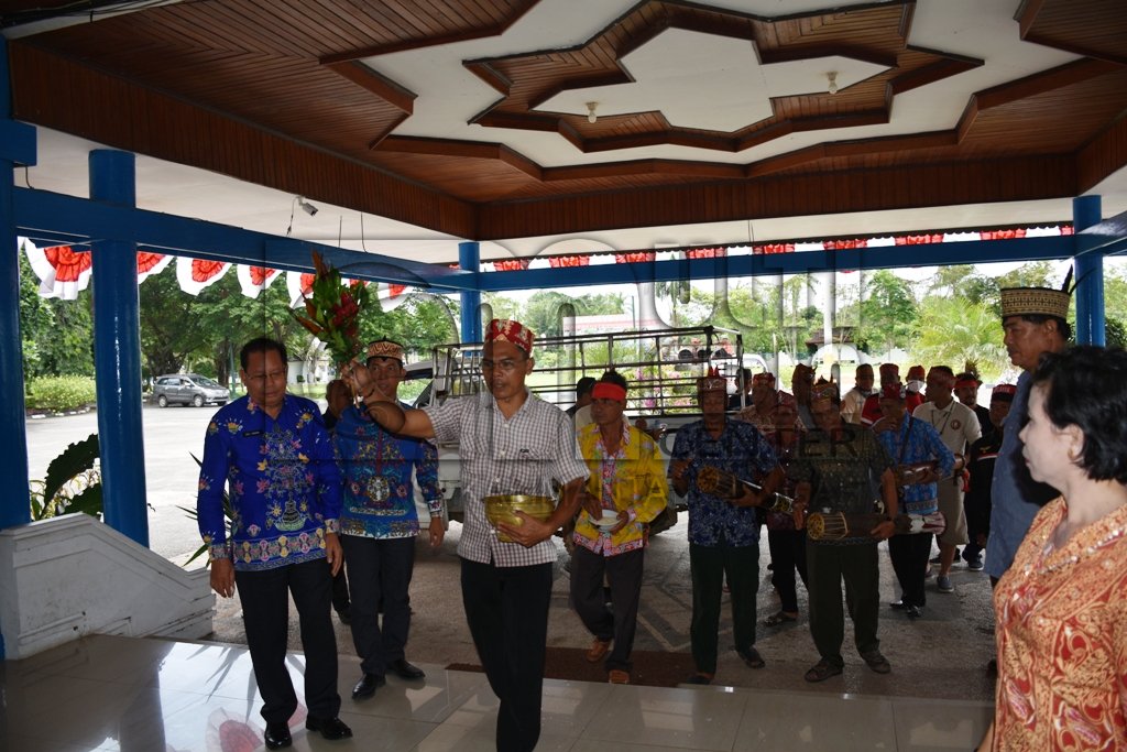 Ritual Mamapas Lewu Rutin di Gelar Jelang Harjad Kapuas