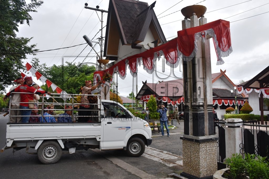 Ritual Mamapas Lewu Rutin di Gelar Jelang Harjad Kapuas