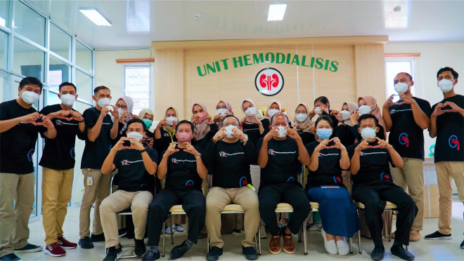 Peringati Hari Ginjal Sedunia, RSSI Pangkalan Bun Berikan Edukasi dan Bingkisan kepada Pasien Hemodalisis