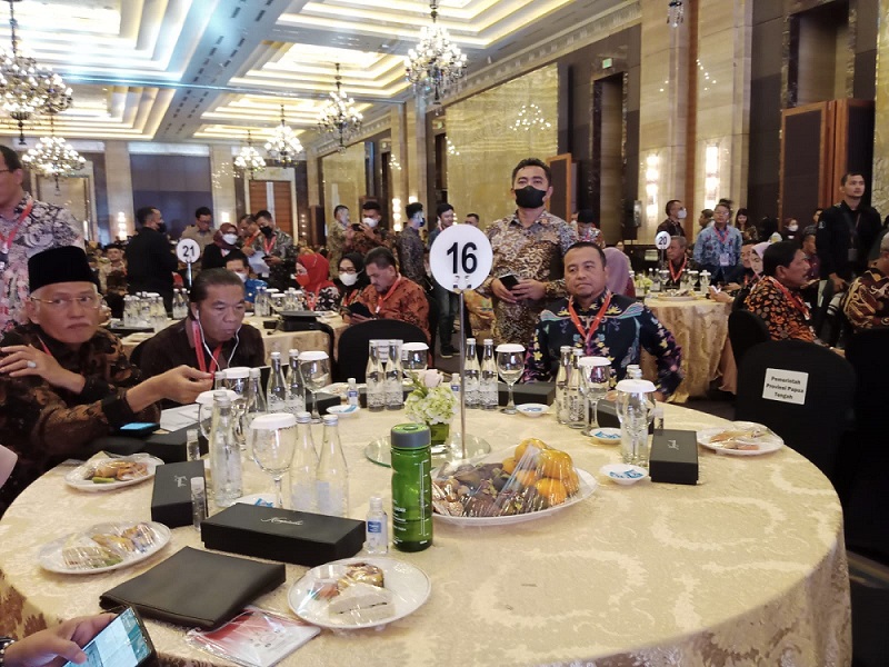 Mewakili Gubernur Kalteng, Asisten Administrasi Umum Sri Suwanto hadiri Forum SPBE Summit 2023