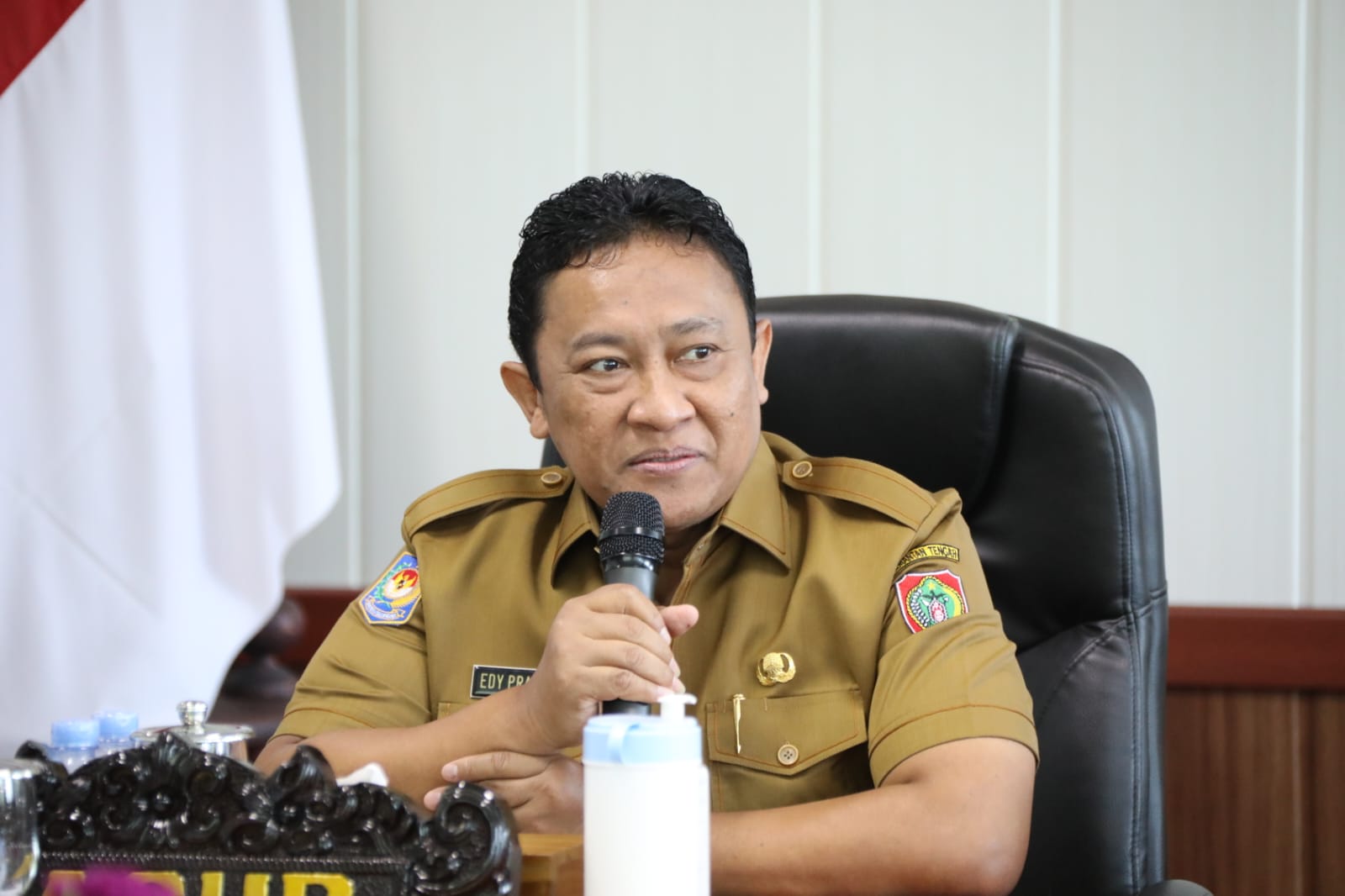 Wagub Edy Pratowo Terima Audiensi dari Komnas Disabilitas 