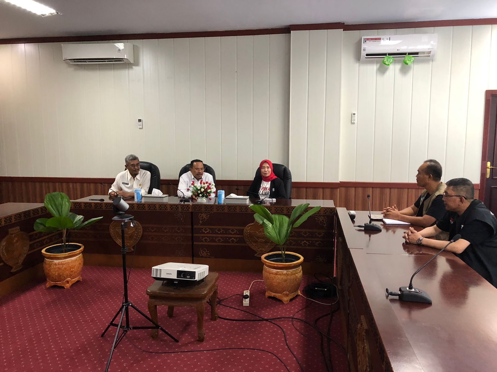 Audiensi Dirjen Guru dan Tenaga Kependidikan bersama Sekda Kalteng Nuryakin, ini yang dibahas: