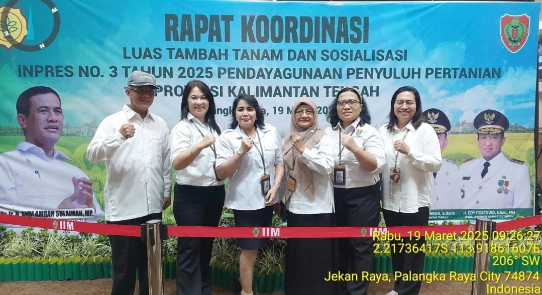 Kadis TPHP Prov. Kalteng Dukung Penyuluh Pertanian Laksanakan Inpres Nomor 3 Tahun 2025