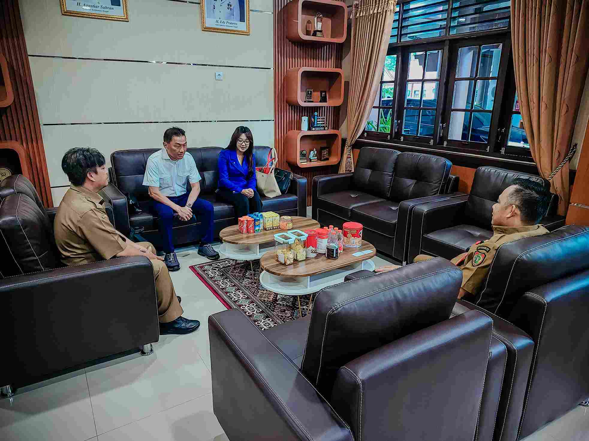 Kepala Dinas ESDM Prov. Kalteng Terima Kunjungan PT. Adaro Power, Bahas Rencana Pembangunan PLTS Terapung