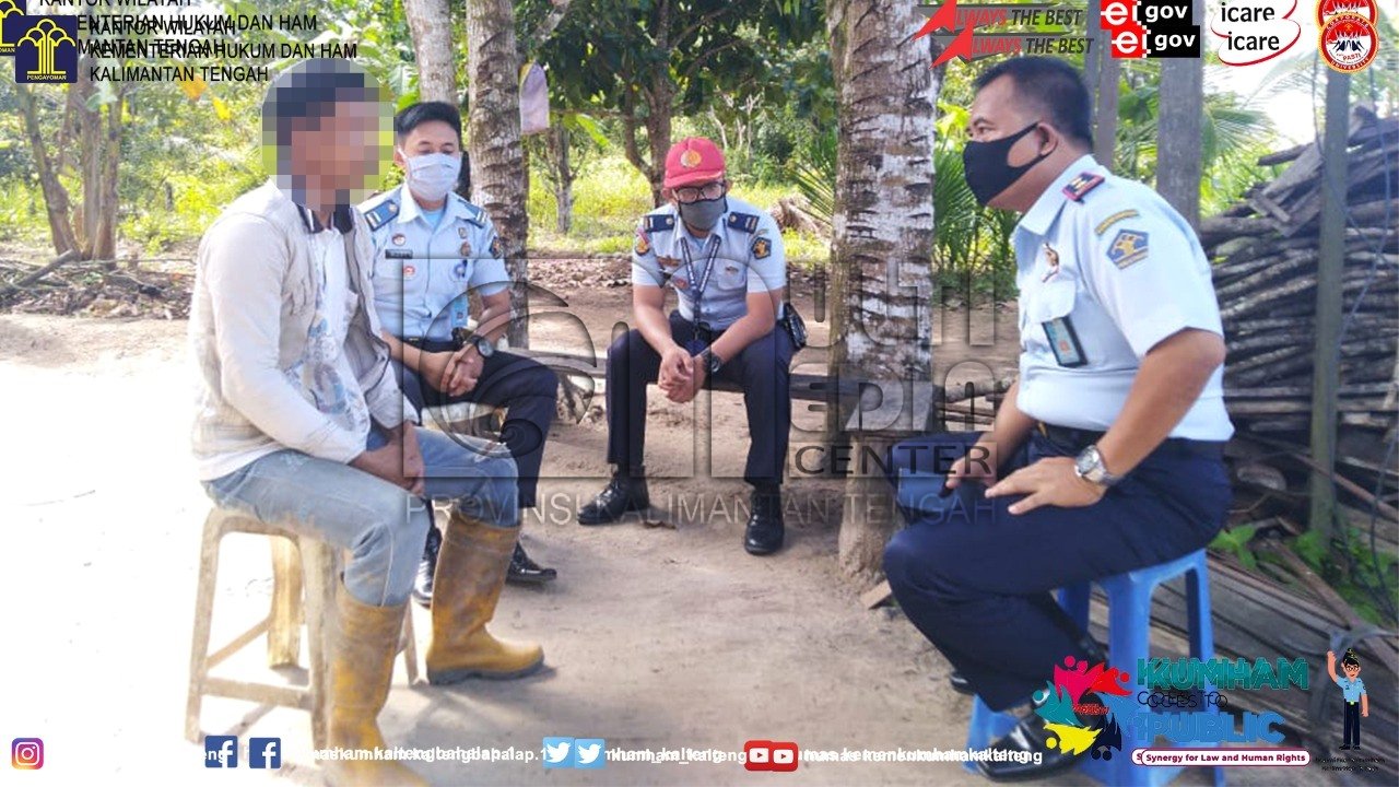 Kalapas Sukamara Beserta Jajaran Tinjau WBP Asimilasi