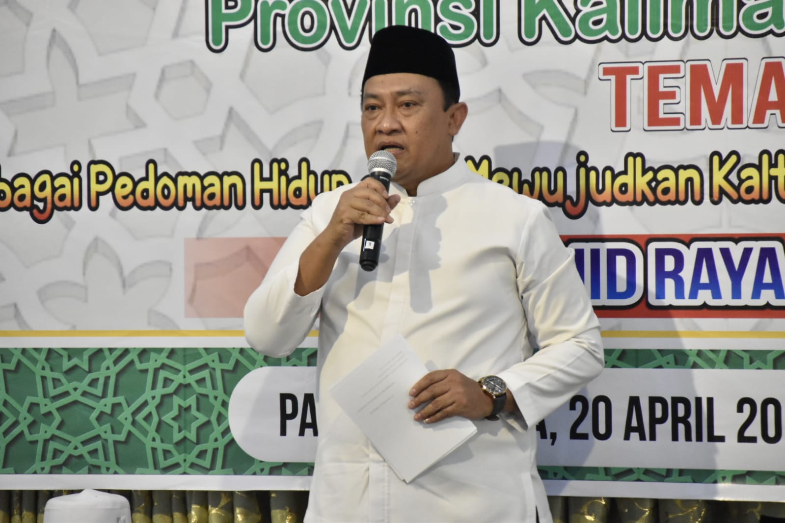 Pemprov Kalteng Bekerjasama Dengan MUI, PHBI dan Badan Pengelola Masjid Raya Darussalam Gelar Buka Puasa Bersama dan Peringatan Nuzulul Quran