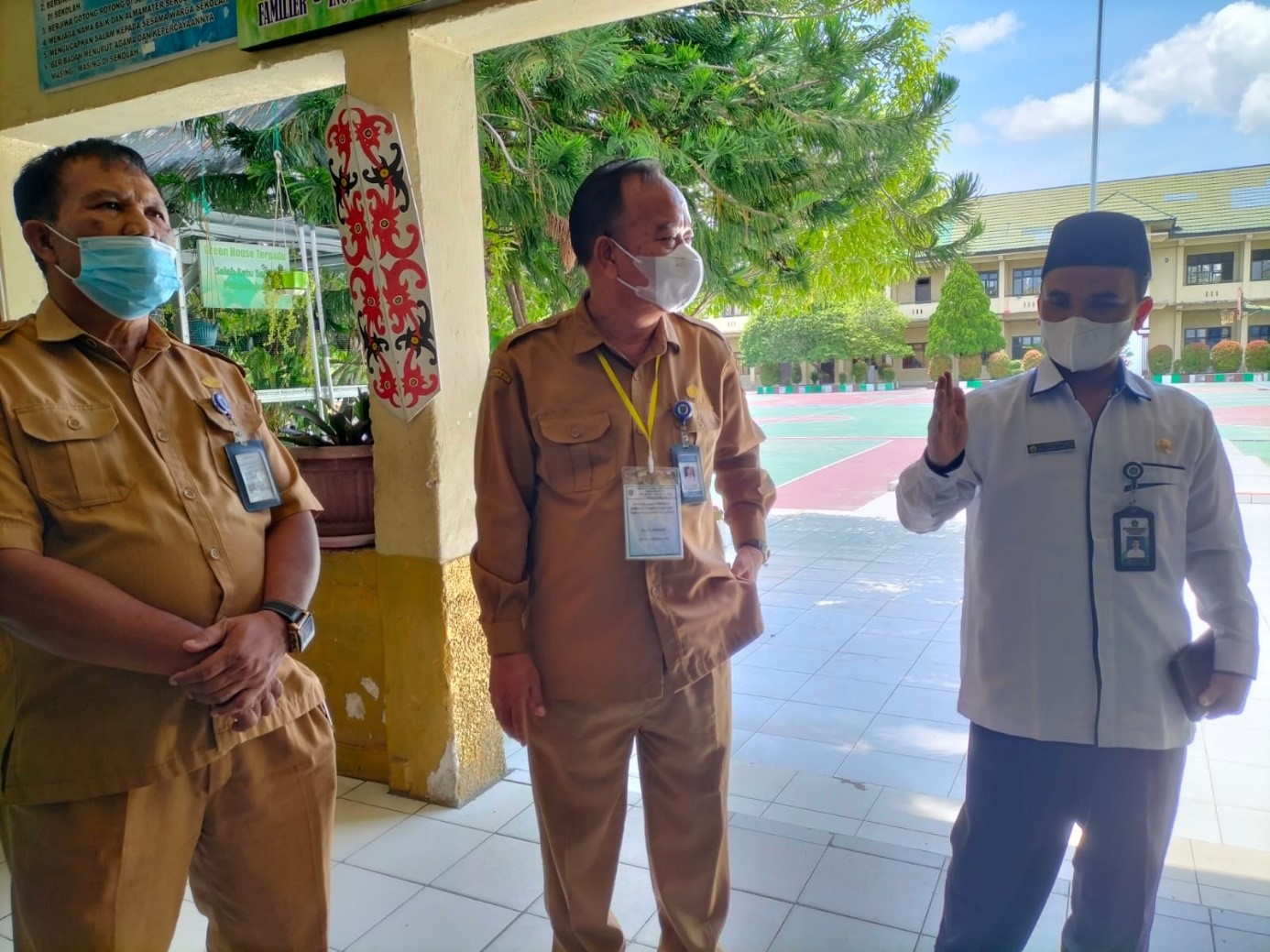 USBK Hari Pertama di SMA Negeri 1 Palangka Raya Terlaksana dengan Baik, Aman dan Lancar