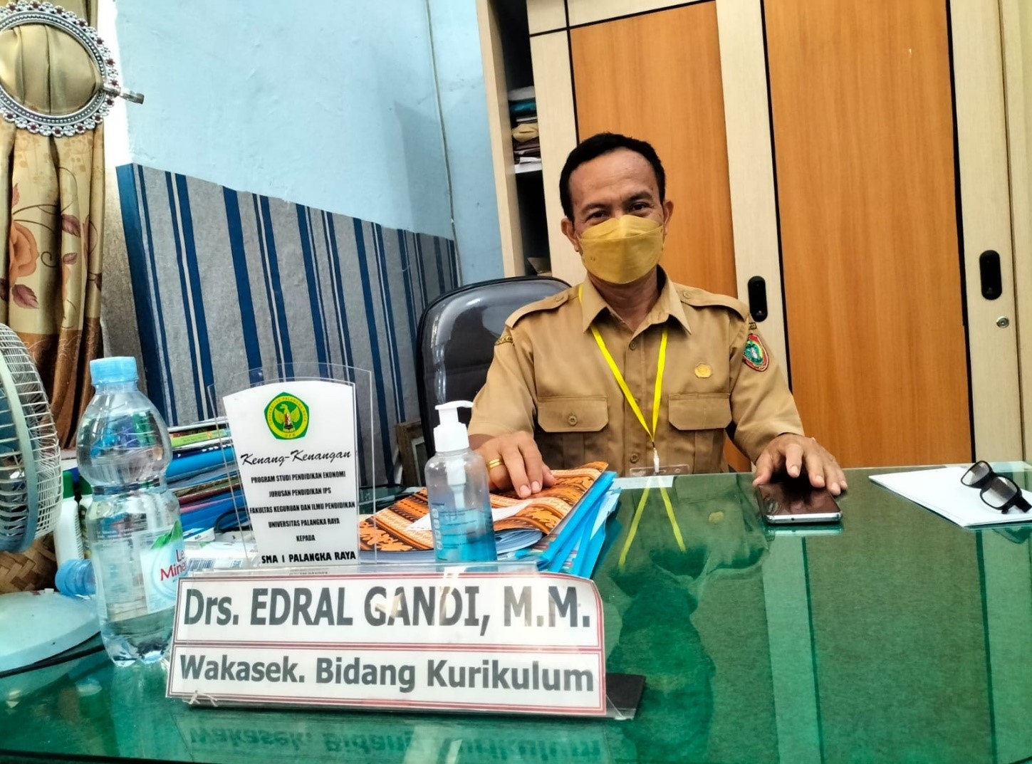USBK Hari Pertama di SMA Negeri 1 Palangka Raya Terlaksana dengan Baik, Aman dan Lancar