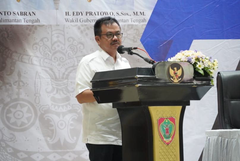 Sahli Herson B. Aden Buka FGD Konsultasi Publik ke II Grand Design Kalteng 2045