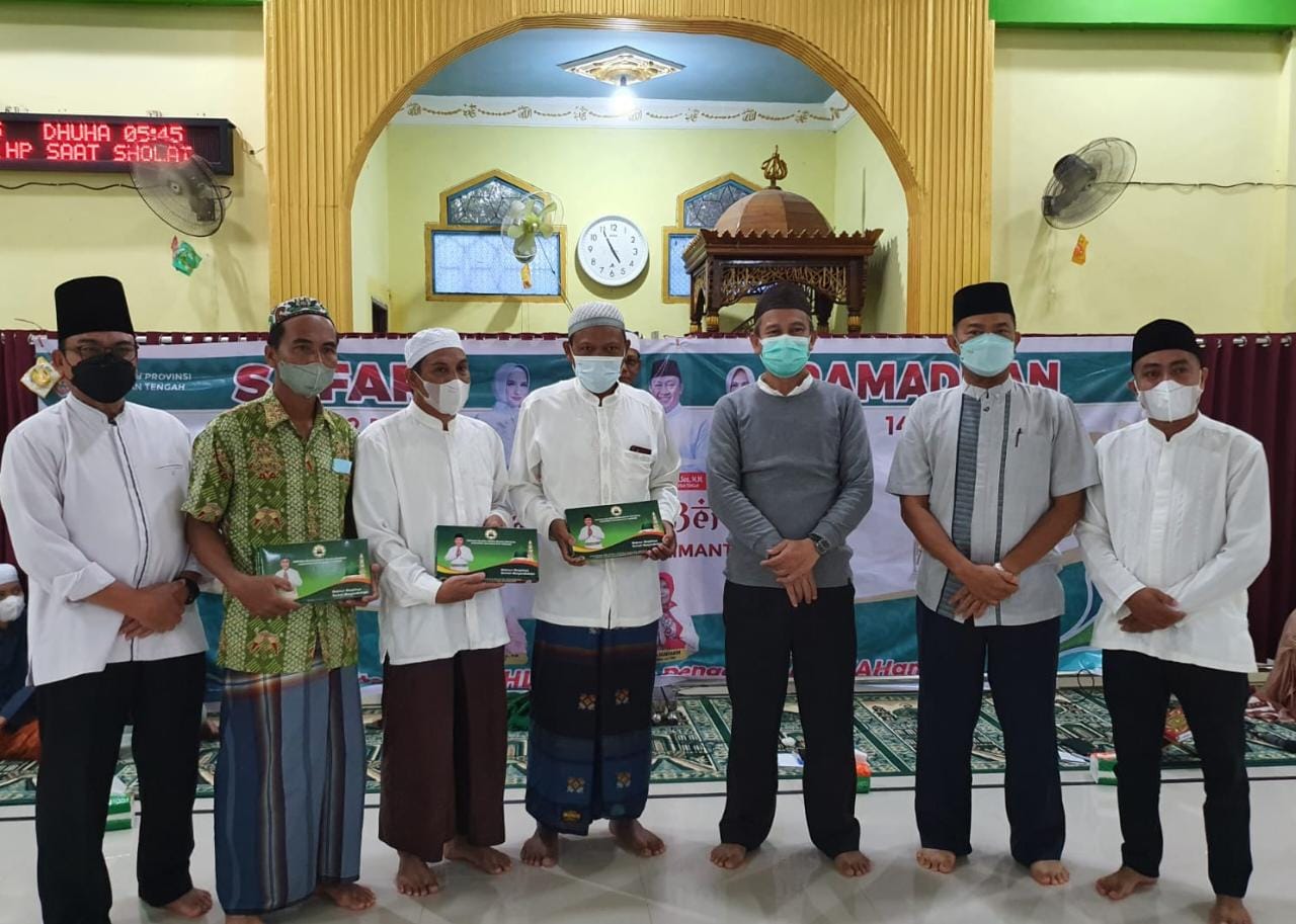 Masjid Al Jabir Jabiren Jadi Lokasi Terakhir Safari Ramadan Pemprov. Kalteng di Kabupaten Pulang Pisau