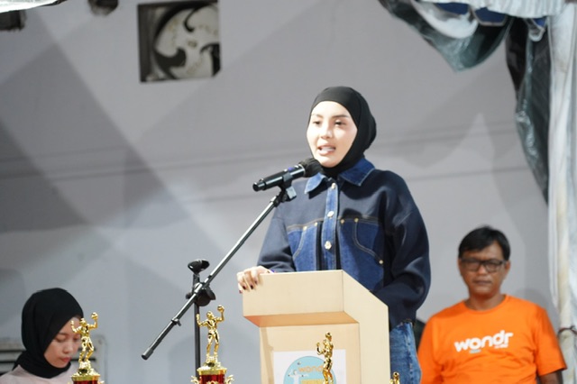 Ketua TP-PKK Kalteng Apresiasi Open Tournament Bola Voli Wondr by BNI Palangka Raya CUP Tahun 2025