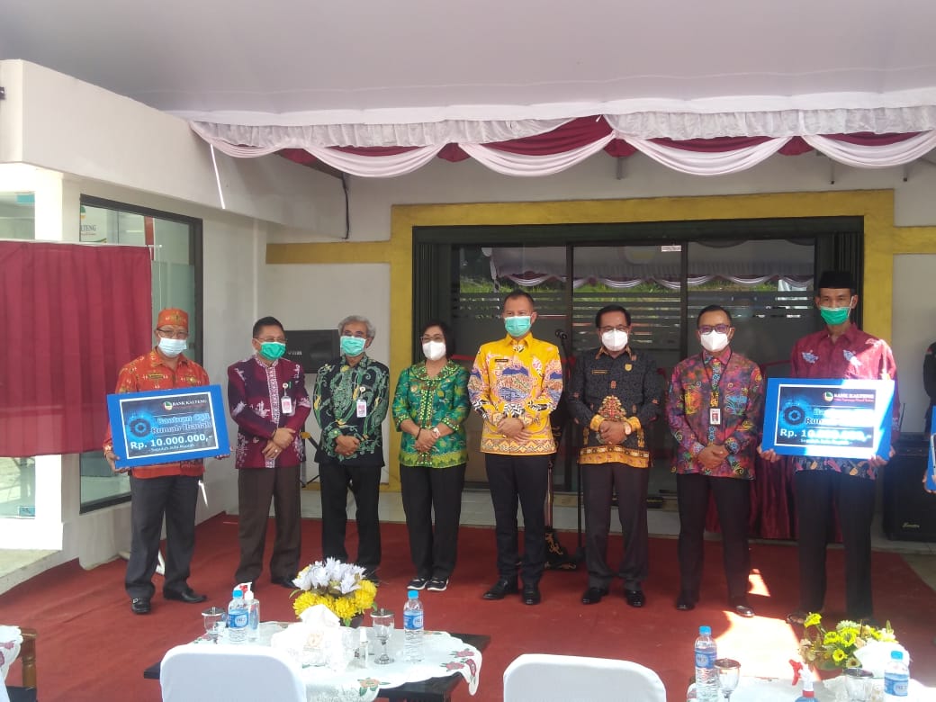  Bupati Gunung Mas Resmikan Kantor PT. Bank Kalteng Cabang Pembantu Sepang