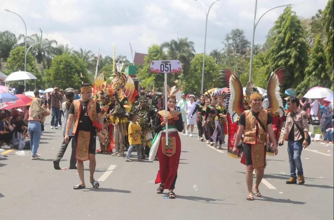RSUD dr. Doris Sylvanus Ikut Berpartisipasi dalam Karnaval Budaya FBIM Tahun 2024