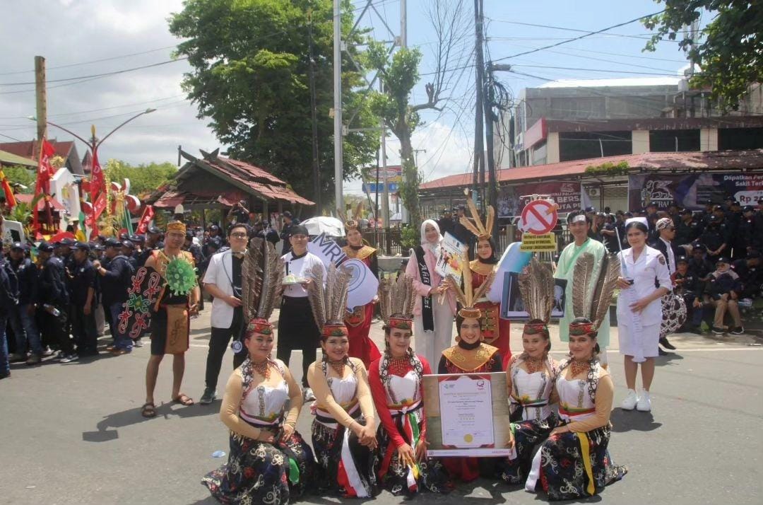 RSUD dr. Doris Sylvanus Ikut Berpartisipasi dalam Karnaval Budaya FBIM Tahun 2024