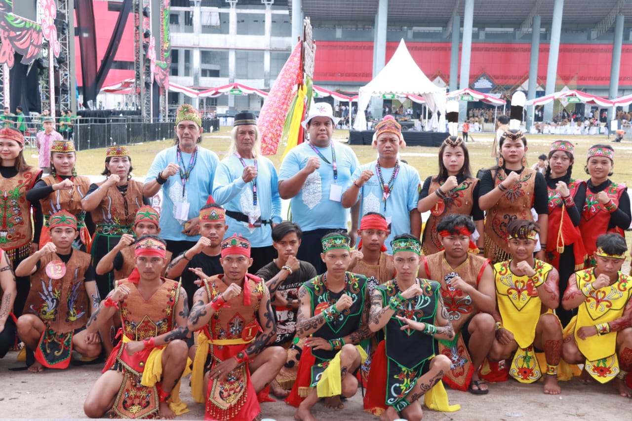 Lawang Sakepeng, Atraksi Bela Diri Tradisional Khas Dayak