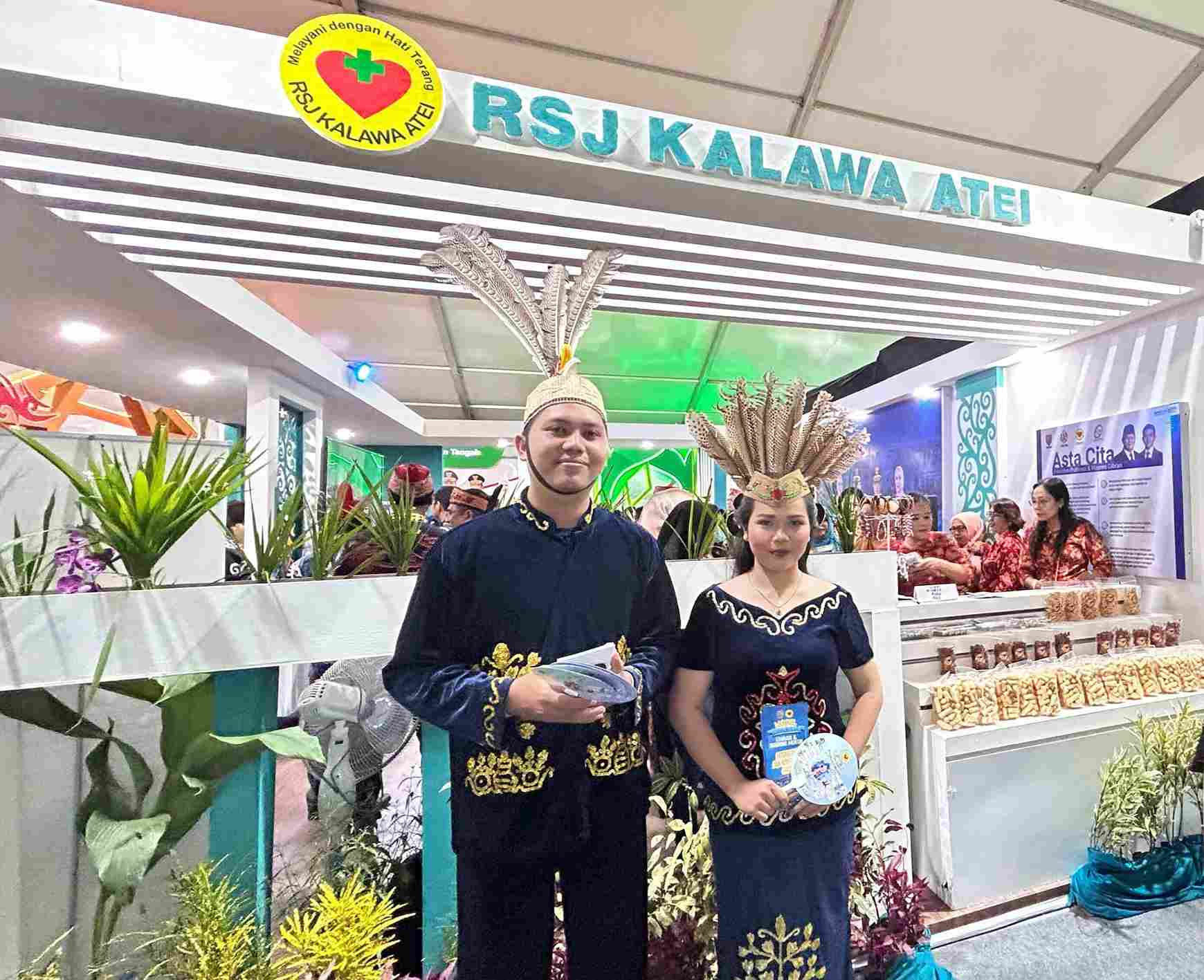 Hadir di Kalteng Expo, RS Kalawa Atei Berikan Layanan Kesehatan dan Edukasi Mental