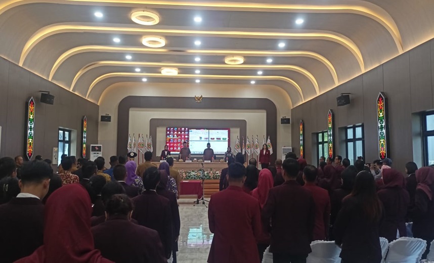Pelantikan Pengurus PPNI Periode 2024-2029, Bupati Ajak Perawat Dukung Program Nasional
