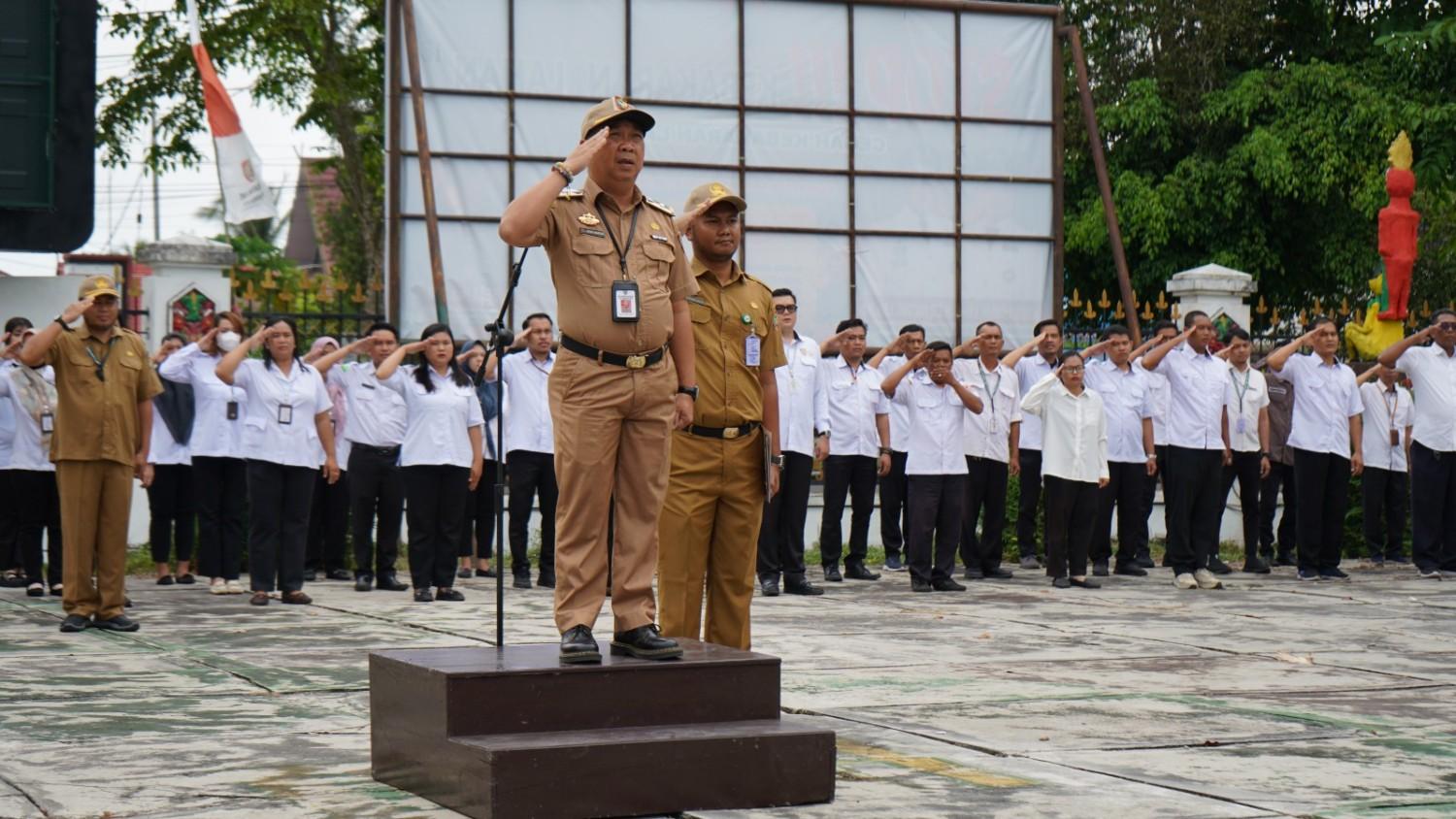 DLH Kalteng Kobarkan Semangat Kebangkitan Nasional Lewat Upacara Harkitnas ke-117
