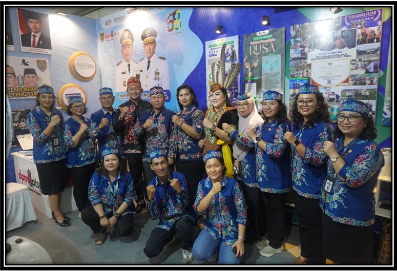 Meriahkan Kalteng Expo 2025 DPMPTSP Prov. Kalteng Hadirkan Aneka Layanan Perizinan dan Investasi
