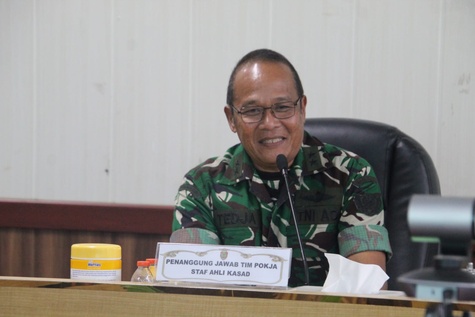 Pj. Sekda Kalteng Terima Audiensi Tim Pokja Staf Ahli Kasad Bahas Pelestarian Hutan dan Ketahanan Wilayah