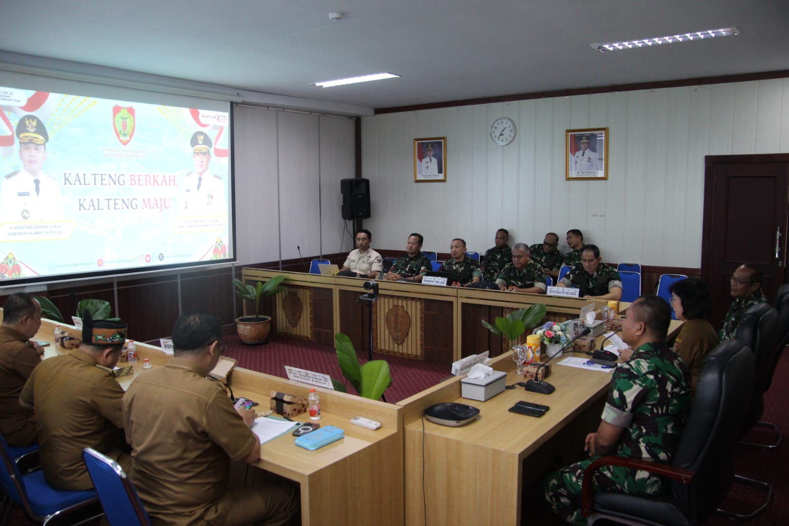Pj. Sekda Kalteng Terima Audiensi Tim Pokja Staf Ahli Kasad Bahas Pelestarian Hutan dan Ketahanan Wilayah