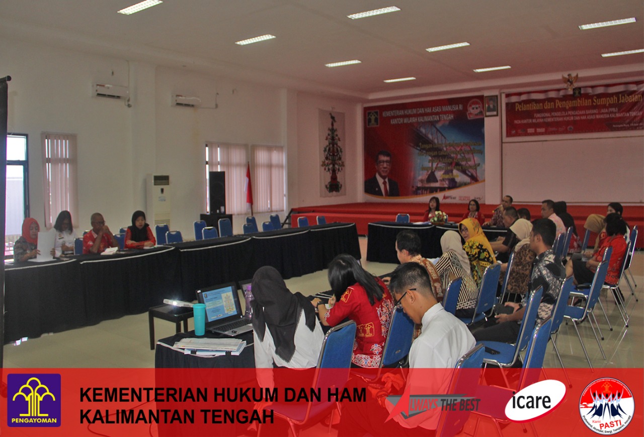 Kantor Wilayah Adakan Rapat Evaluasi Persiapan Target Kinerja B06