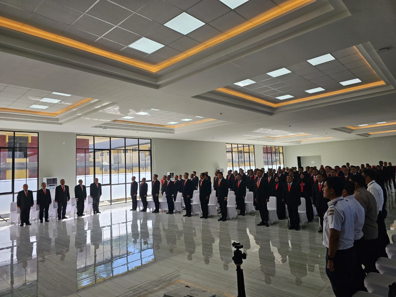 Wagub Edy Pratowo Hadiri Upacara Pembukaan Diklat Pembentukan PPNS Bidang Kehutanan dan Lingkungan Hidup Provinsi Kalteng Pola 400 JP TA. 2023