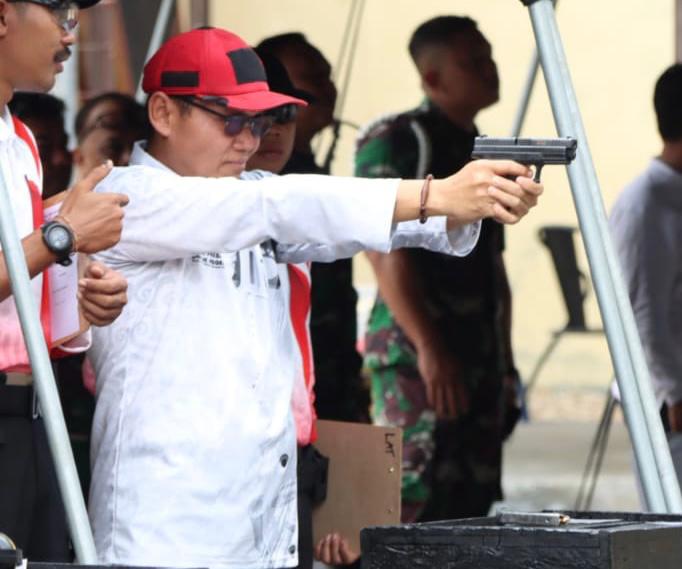 Sahli Gubernur Yuas Elko Hadiri Pembukaan Kejuaraan Menembak Kapolda Cup 2023