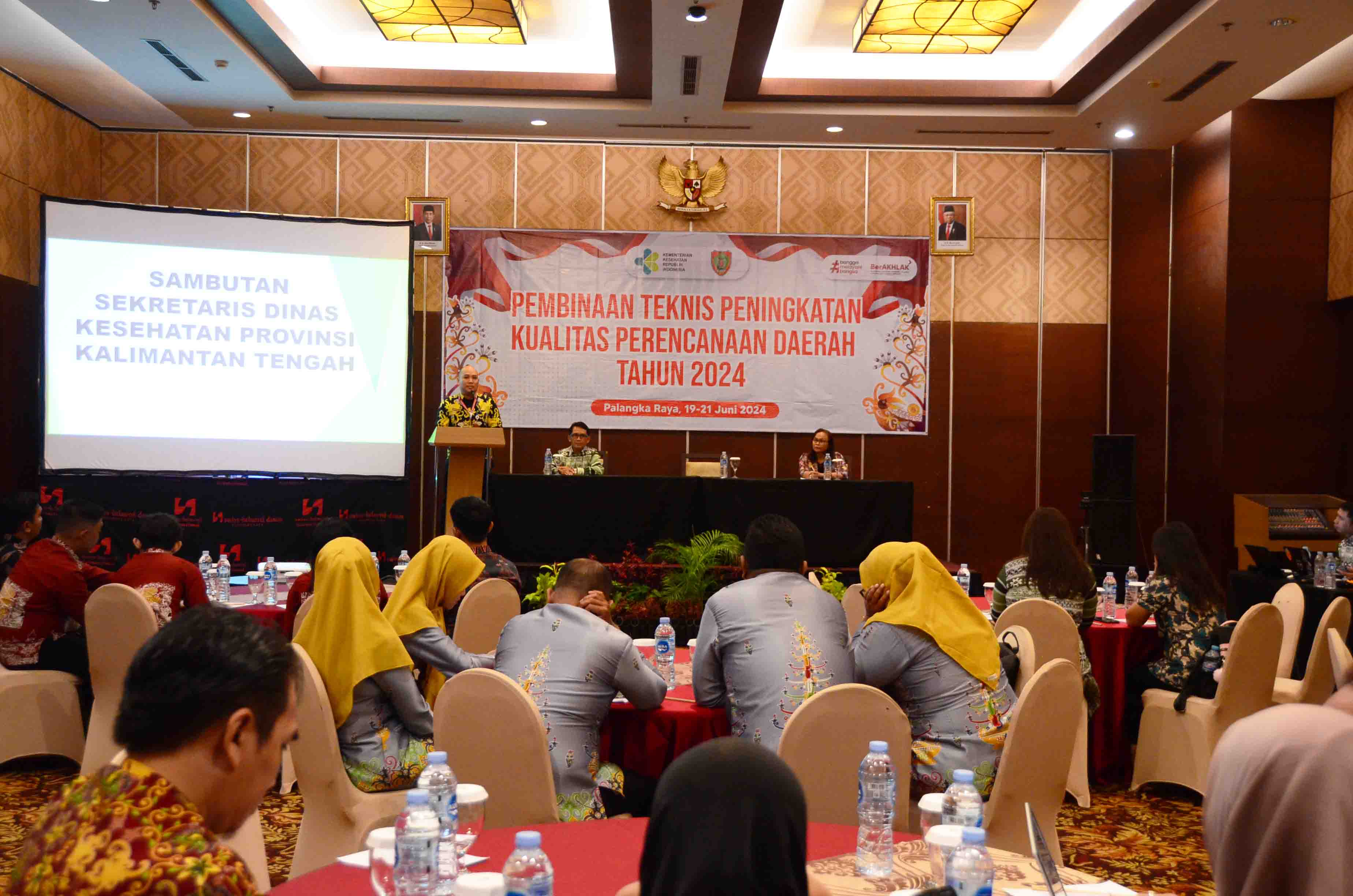 Dinkes Prov. Kalteng Gelar Bimtek Peningkatan Kualitas Perencanaan Daerah