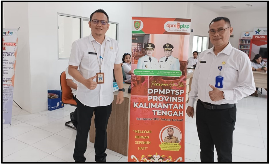 DPMPTSP Kalteng Kembali Gelar Layanan Perizinan On Site di Kab. Kotim