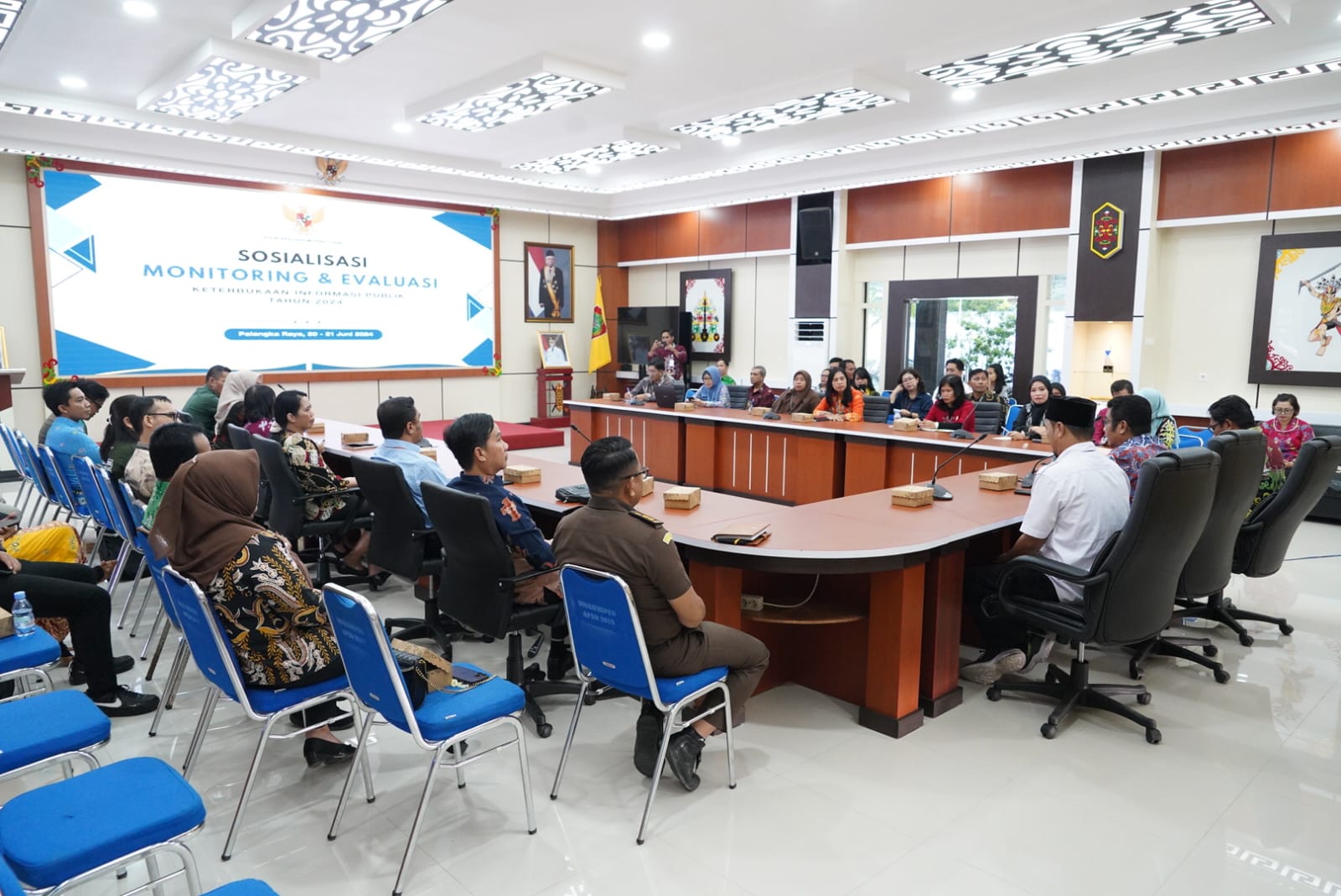 KI Kalteng Selenggarakan Sosialisasi Monev Keterbukaan Informasi Publik Tahun 2024